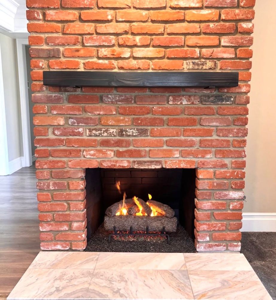 Brick fireplace service — Chimney Prime Jacksonville